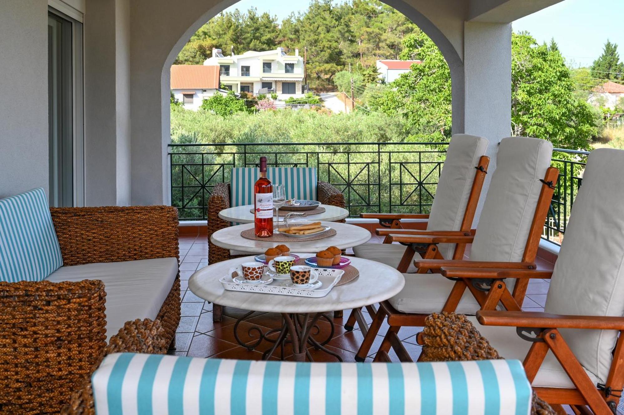 "Kochili Villa" Luxury Villa Agios Andreas  Exterior photo